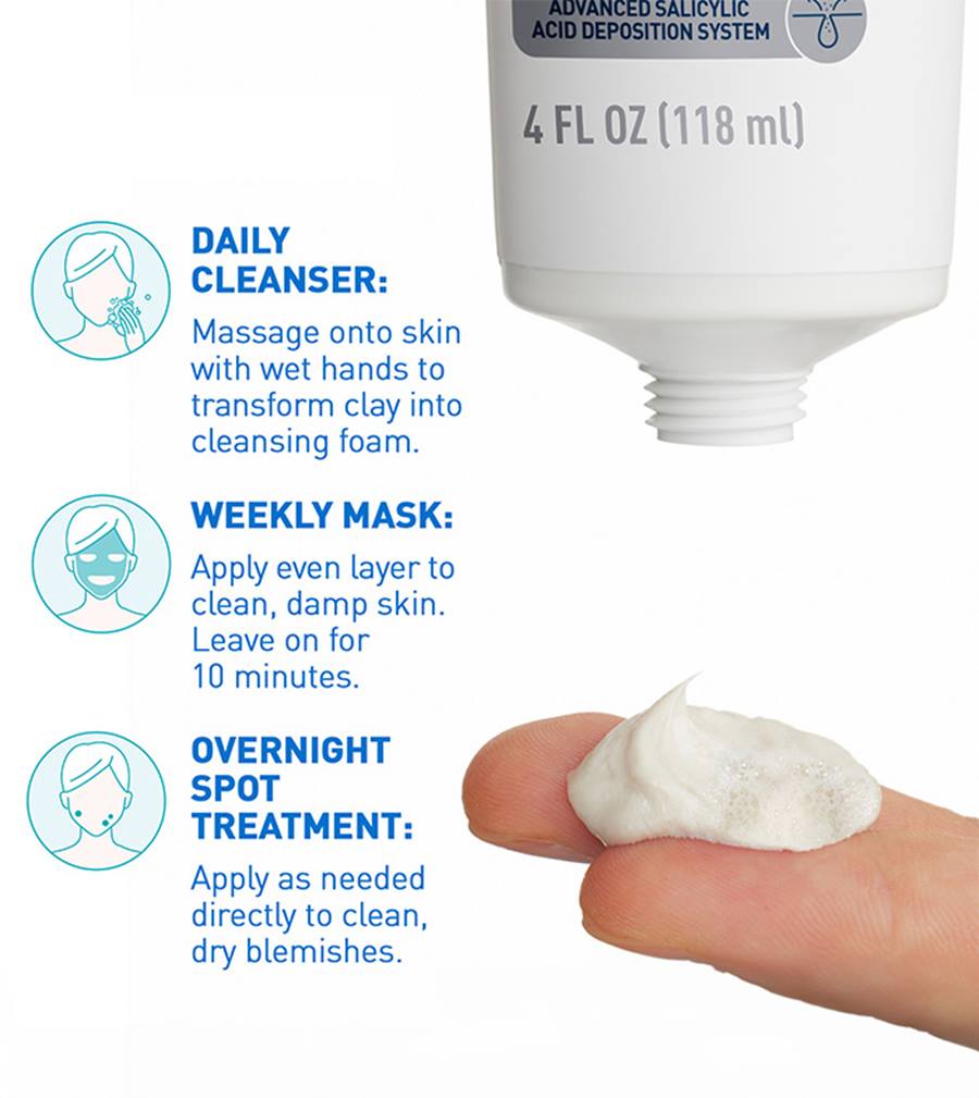 Acne Clay To Foam Cleanser