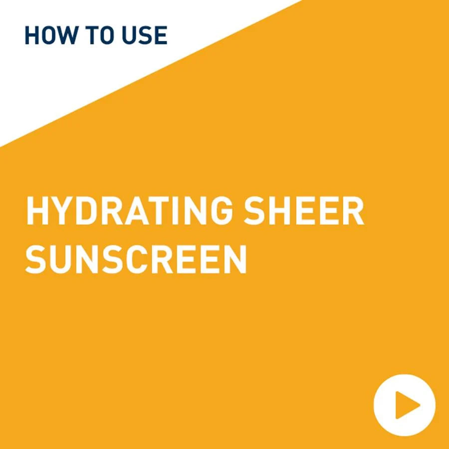 Hydrating Sheer Sunscreen Broad Spectrum SPF 30 for Face & Body