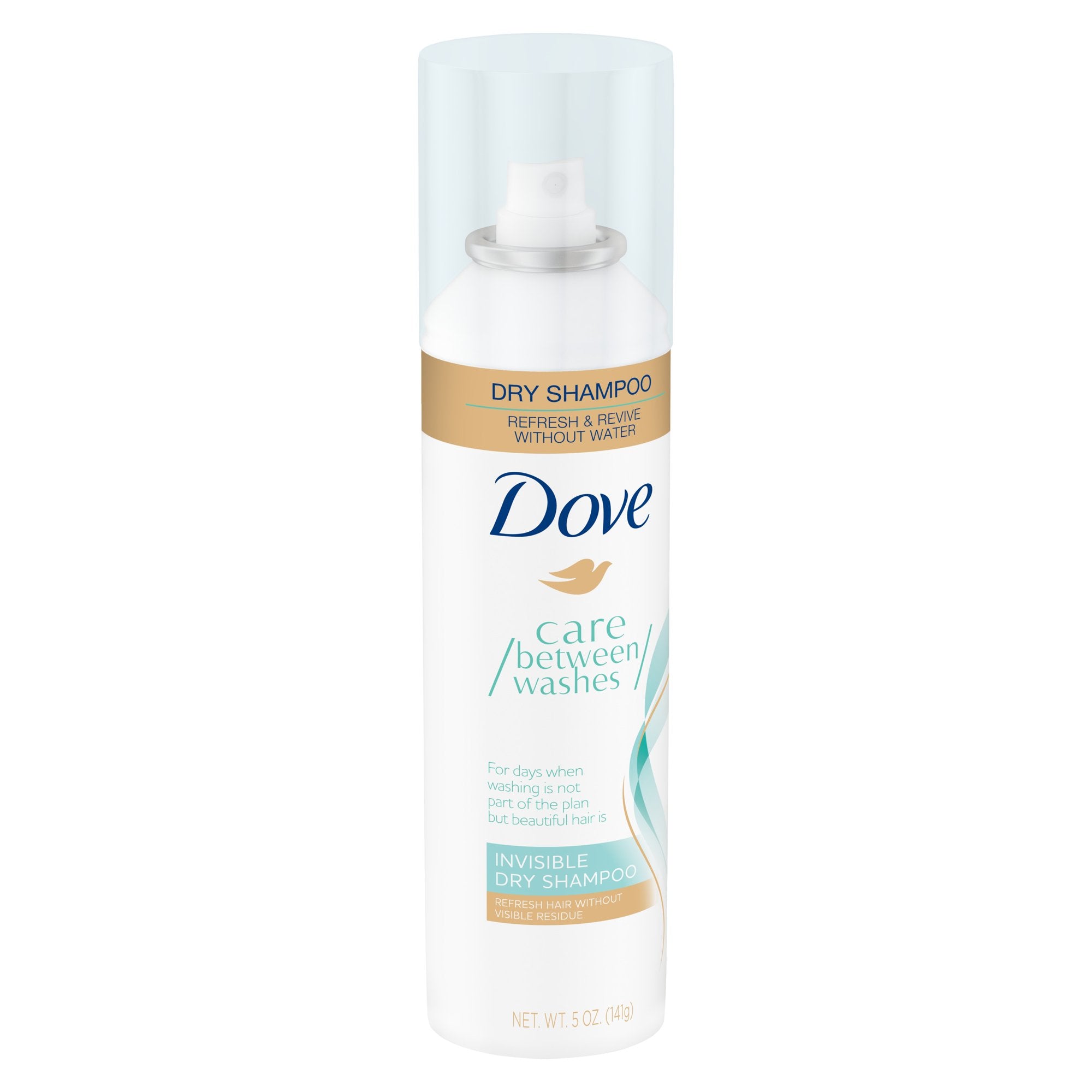Dove Care Between Washes Dry Shampoo Invisible, 5 oz