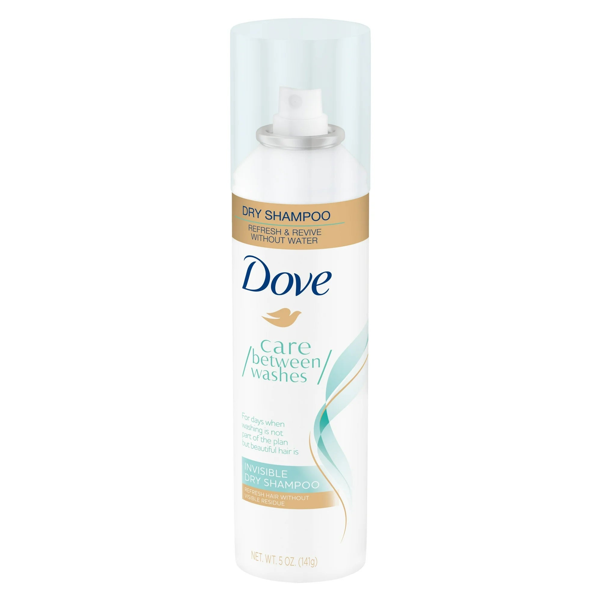 Dove Care Between Washes Dry Shampoo Invisible, 5 oz