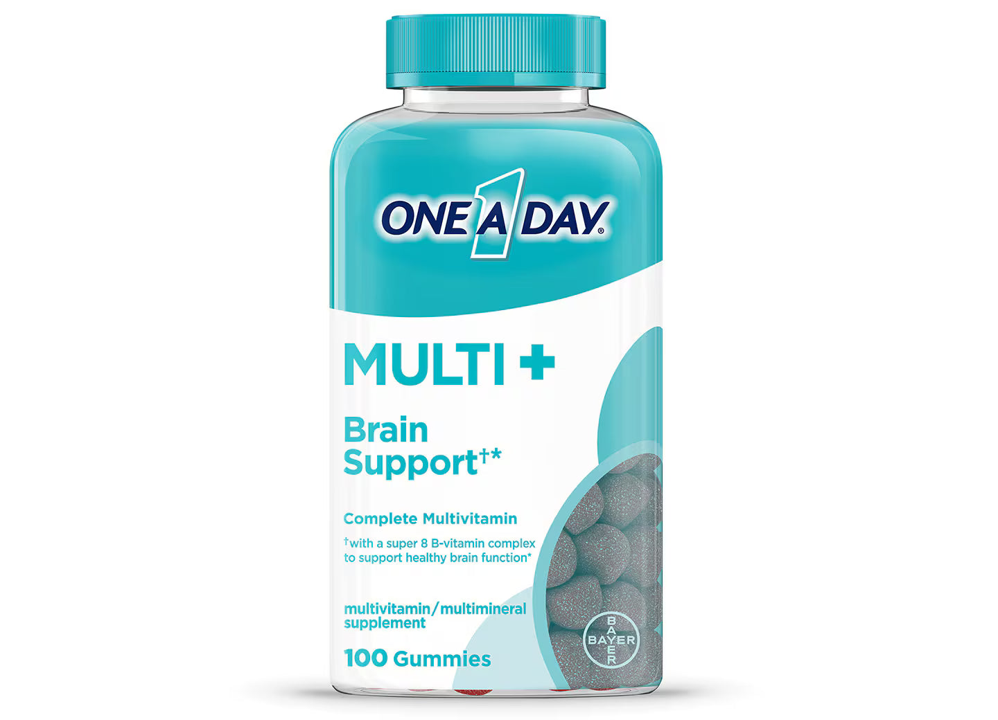 One A Day® MULTI+ Brain Support†*, a Multivitamin + Boost of Brain Support