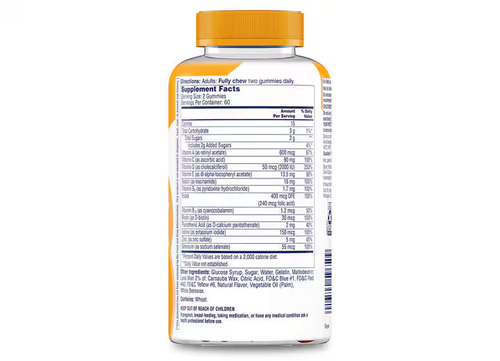 One A Day® MULTI+ Immunity Defense†*, a Multivitamin + Boost of Immunity Support*