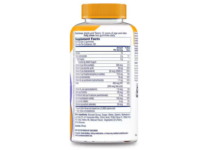 One A Day® Teens MULTI+ Immunity Defense†*, Multivitamin + Boost of Immunity Support*