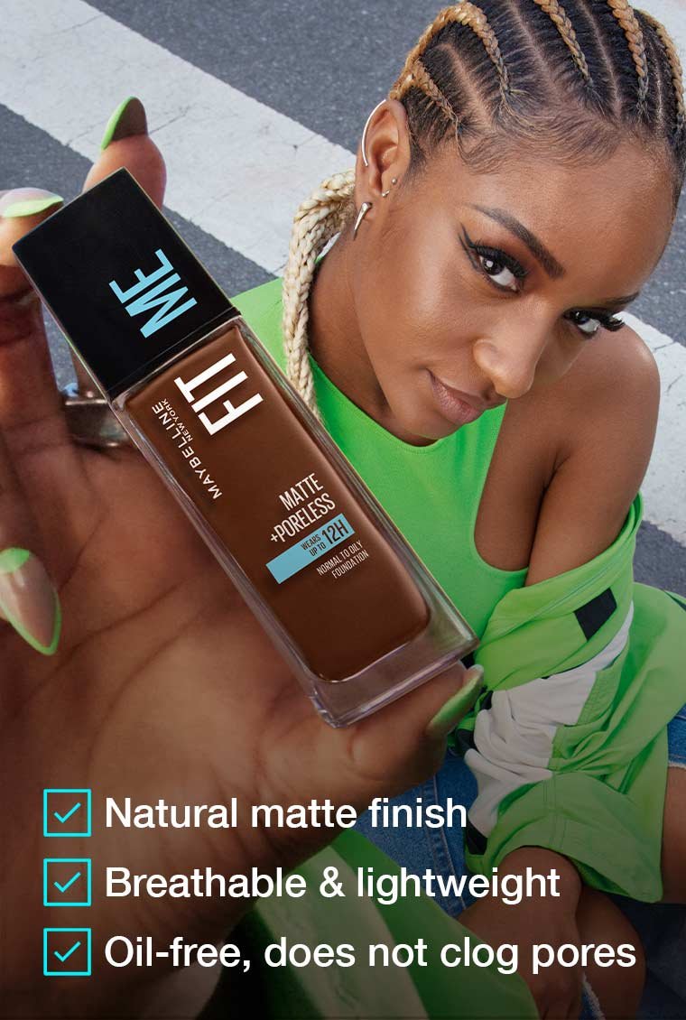 FIT ME® MATTE + PORELESS FOUNDATION MAKEUP